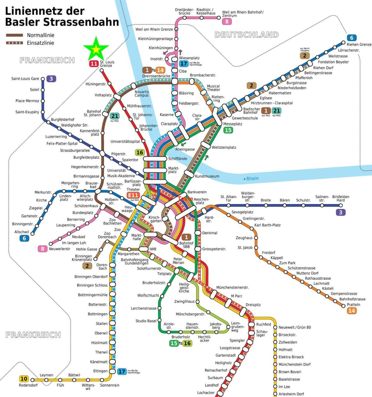 A Few Steps From Basel With Balcony And Free Private Parking Apartment แซ็ง-ลุยส์ ภายนอก รูปภาพ